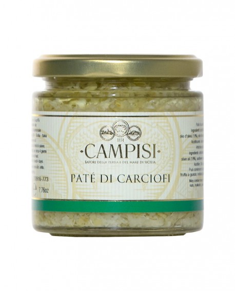 Patè di Carciofi - vaso vetro 220 g - Campisi