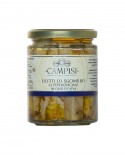 Filetti di Sgombro al Peperoncino in Olio di Oliva - vaso vetro 300 g - Campisi