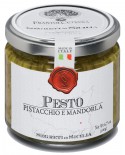 Pesto di Mandorla di Avola e Pistacchio Siciliano - vasetto di vetro 212 - 190 g - Frantoi Cutrera Segreti di Sicilia